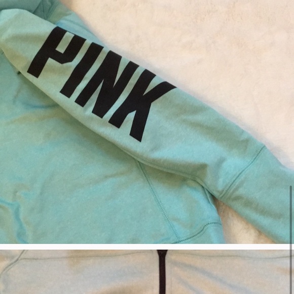 🐟Pink  Victoria’s Secret 1/4 Zip Sweatshirt - Picture 2 of 2